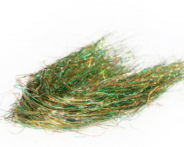 Fine 3D Tinsel Hair, Olive UVR / 34